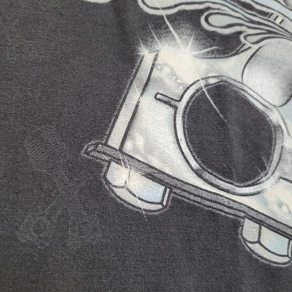 Vintage Y2K Rock Da Mic The-Grind T-Shirt XL Drop Shoulder MMA - Picture 3 of 13